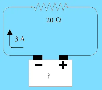 circuito para calcular el voltaje