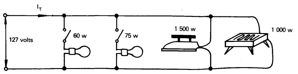 Problema de un circuito en paralelo